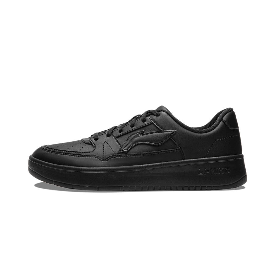 Li-Ning Li Ning January 1.0 Black Warrior Abrasion Resistant Lightweight Breathable Low top Skateboard Shoes Men's Black
