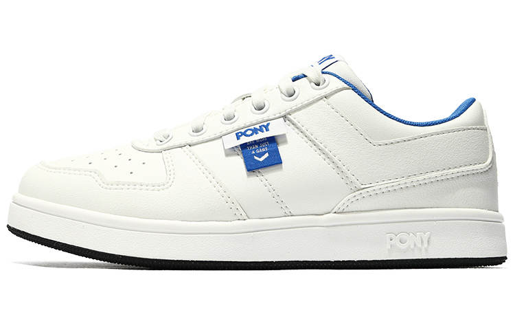 Pony CITY WINGS Cushioning Slip Resistant Low top Skateboard Shoes Unisex White