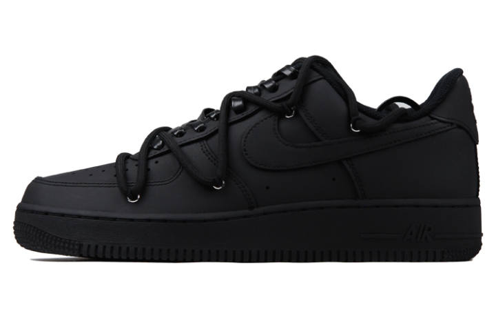 Nike Nike Air Force 1 Air Force 1 Low top Skateboard Shoes Men's Matte Black