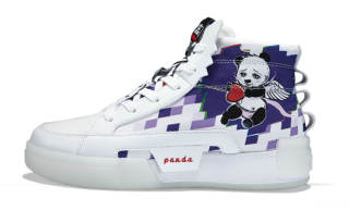 IDX PEAK X IDX Taichi Collection Skateboard Shoes Women's High Top White/Purple