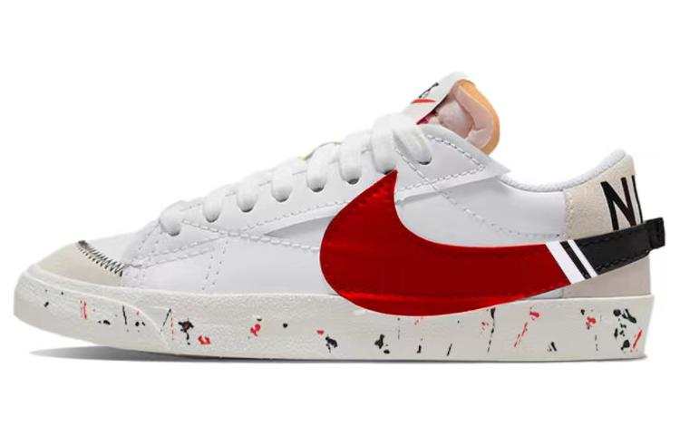 Nike Nike Blazer Jumbo Low top Skateboard Shoes Women's White Red Black