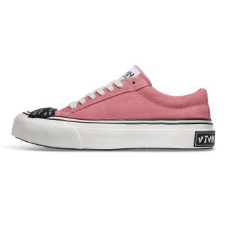 VTVN Rock Collection Slip Resistant Cushioning Abrasion Resistant Low top Skateboard Shoes Unisex Rubber Pink