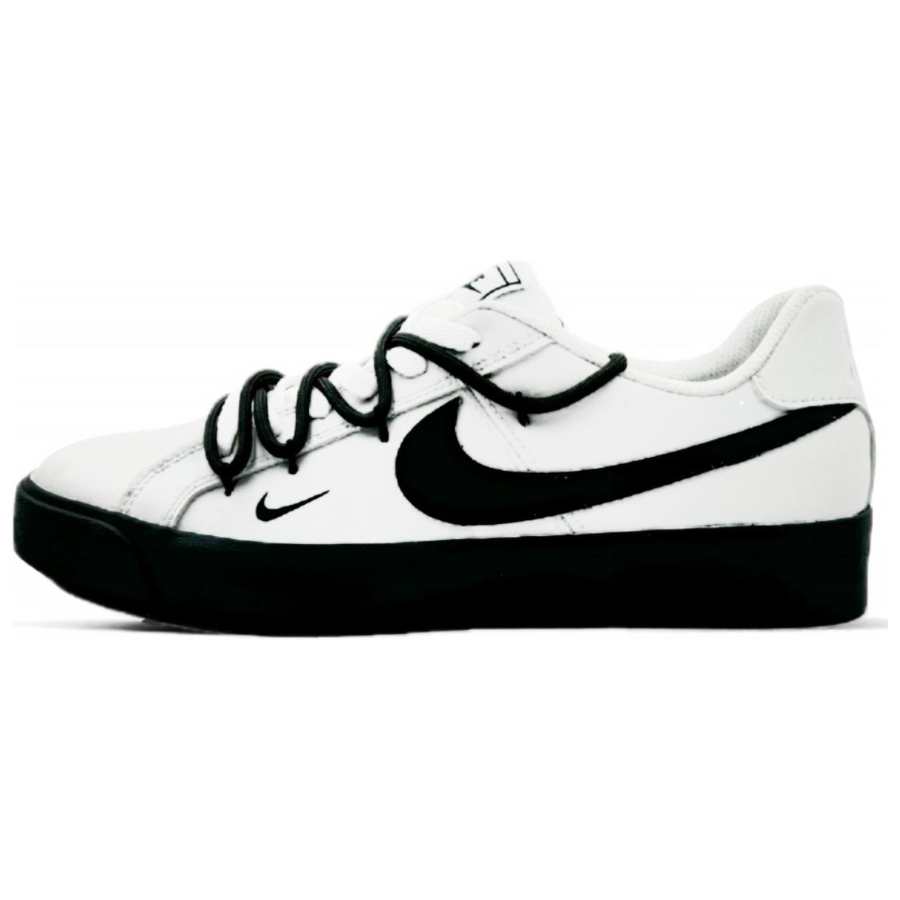 Nike Nike Court Royale Non slip Lightweight Low top Skateboard Shoes Unisex Gray