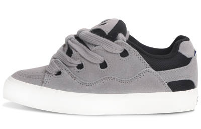 Ollieskate Abrasion Resistant Slip Resistant Cushioning Low top Skateboard Shoes Unisex Dark Gray