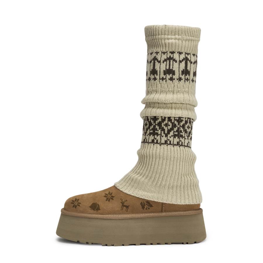 UGG 811 Manufacturing, Winter Day Fair Island Ankle Boots Women's