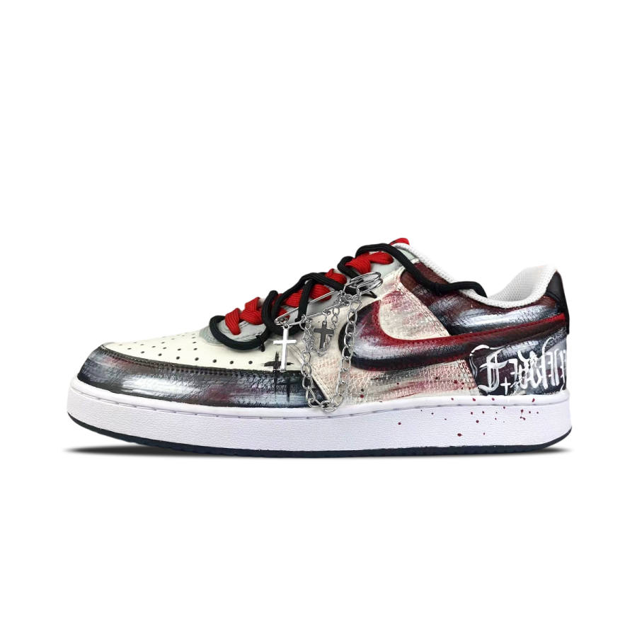 Nike Nike Court Vision 1 BNK Rebel Abrasion Resistant Height Increasing Low top Skateboard Shoes Men's