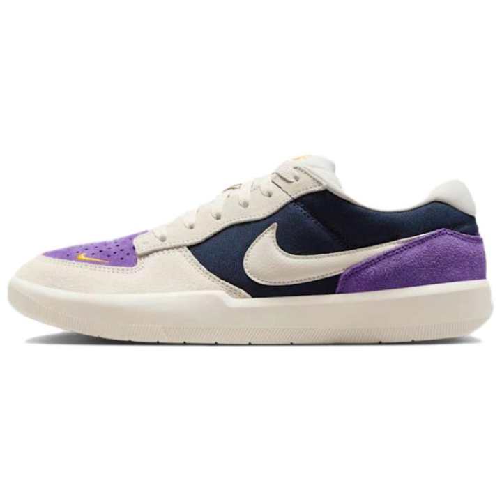 Nike Nike SB Force 58 Low top Skateboard Shoes Unisex Beige Purple