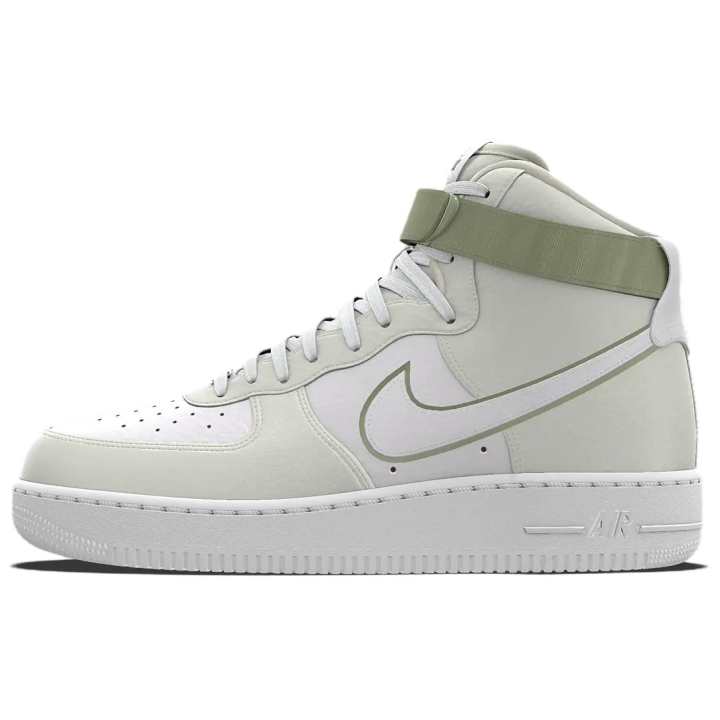 Nike Nike Air Force 1 Leather Slip Resistant Abrasion Resistant Slip Resistant Abrasion Resistant High top Skateboard Shoes