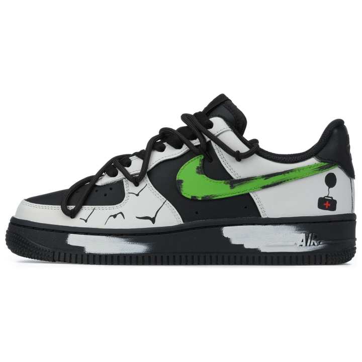 Nike Nike Air Force 1 Love And Peace Low top Skateboard Shoes Women's Gray