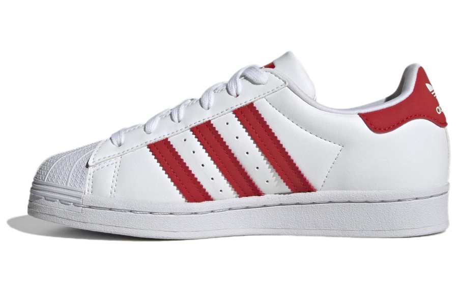 Adidas Originals Adidas Superstar J 'White Vivid Red'