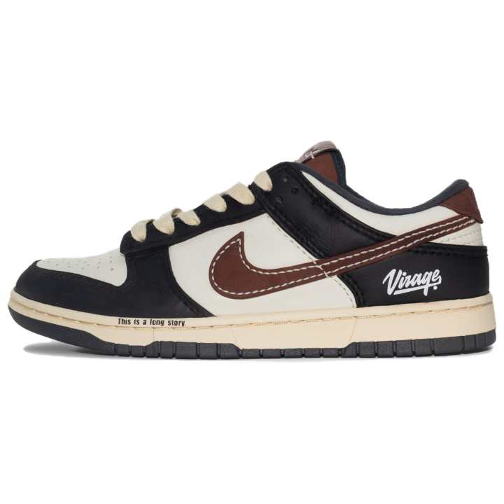 Nike Nike Dunk Amber, Mighty Support Leather Coverage Cushioning Abrasion Resistant Low top Skateboard Shoes Men's