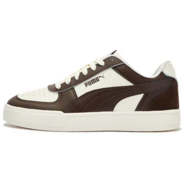 PUMA Caven Mix Breathable Low top Skateboard Shoes Unisex White
