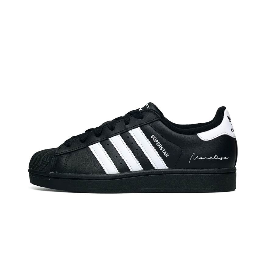 Adidas Originals Superstar 2 Low top Skateboard Shoes Unisex Black White