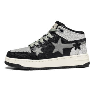 NAKAJ Thermal Cushioning High top Skateboard Shoes Unisex Shadow Gray