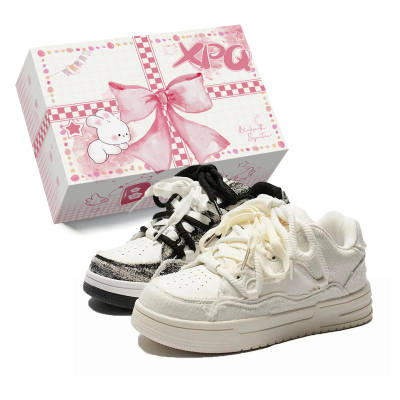 XPQ Coverage Cushioning Abrasion Resistant Low top Skateboard Shoes Unisex