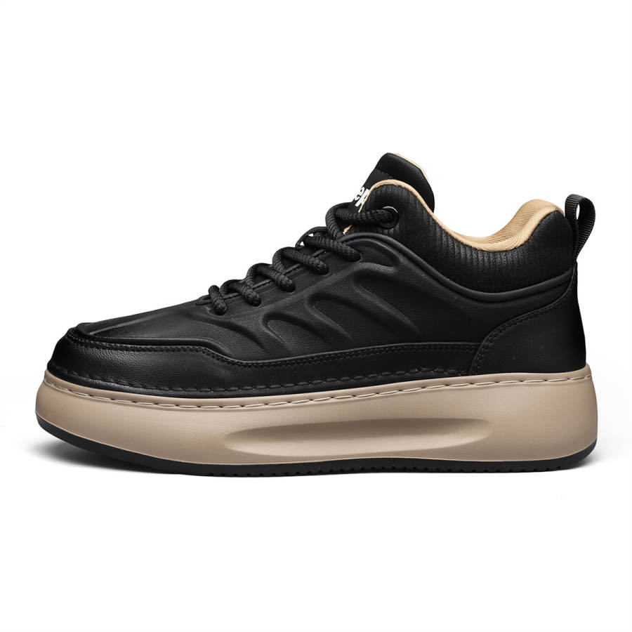Jeep Wolf Path Vintage Cushioning Abrasion Resistant Balance Height Increasing Low top Skateboard Shoes Men's