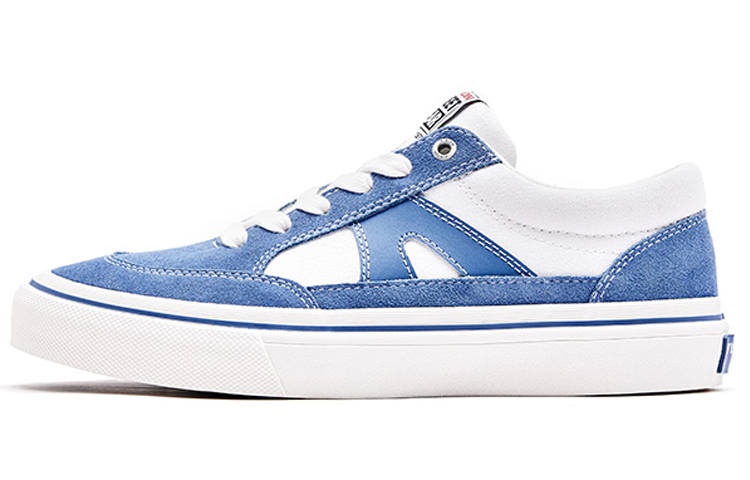 Vision Street Wear Stick Canvas Leather Casual Low top Skateboard Shoes Unisex Carolina Blue