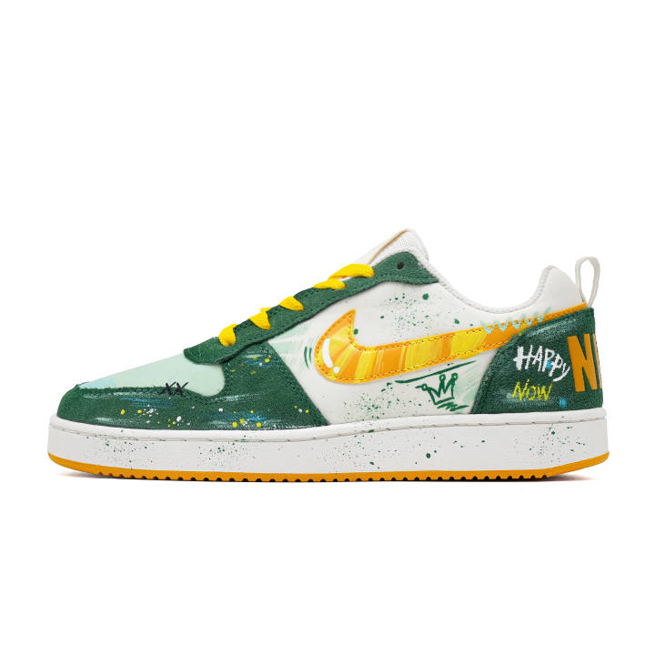 Nike Nike Court Borough Leather Abrasion Resistant Abrasion Resistant Low top Skateboard Shoes Men's