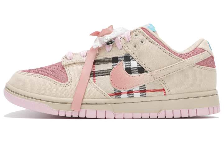 Nike Nike Dunk Abrasion Resistant Abrasion Resistant Low top Skateboard Shoes Women's Pink