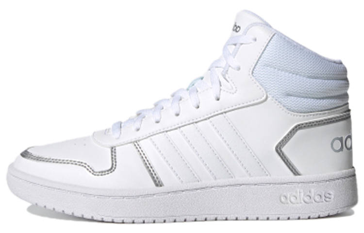 Adidas Neo Adidas Wmns Hoops 2.0 Mid 'White Silver Metallic'