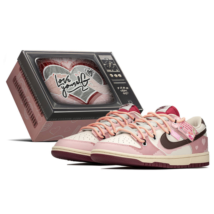 Nike Nike Dunk Slip Resistant Abrasion Resistant Slip Resistant Abrasion Resistant Low top Skateboard Shoes Women's
