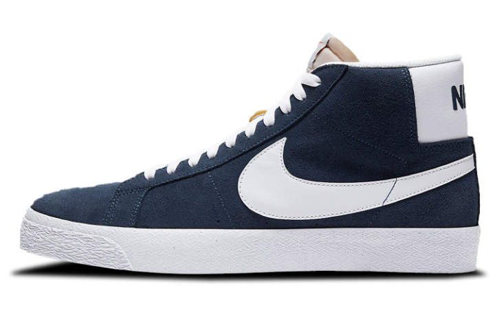 Nike Nike Sb Zoom Blazer Mid Navy White