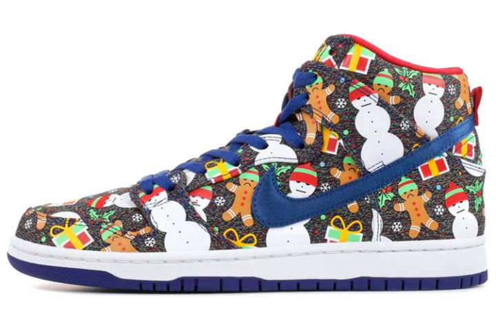 Nike Nike SB Dunk High Concepts Ugly Christmas Sweater 2017