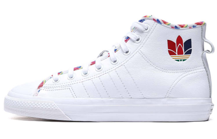 Adidas Originals Adidas Nizza High 'Cloud White Multi'