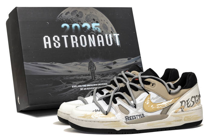 Nike Nike Full Force Great Journey West, Shepherd's Nightfall, Special Shoe Box Abrasion Resistant Low top Skateboard Shoes