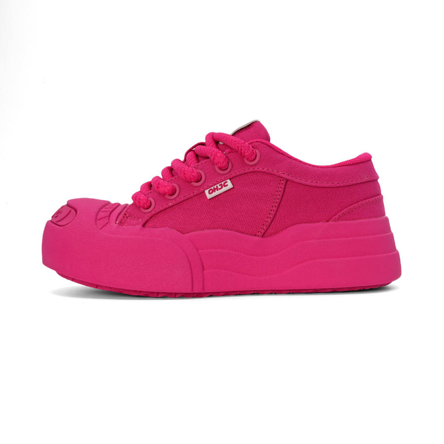 OHJC Slip Resistant And Breathable Low top Skateboard Shoes Women's Pink
