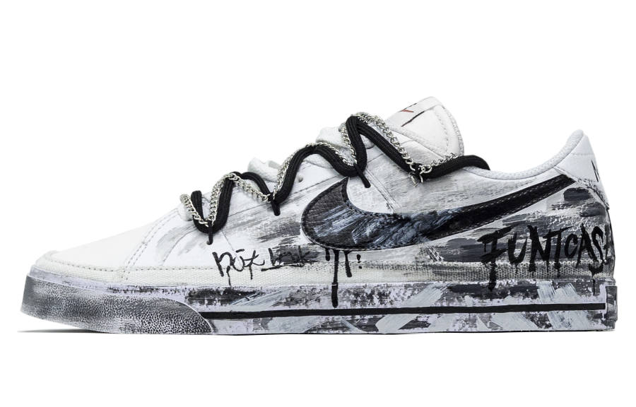 Nike Nike Court Legacy Six Eight, Hymn Of The Ruins Slip Resistant Slip Resistant Low top Skateboard Shoes Men's