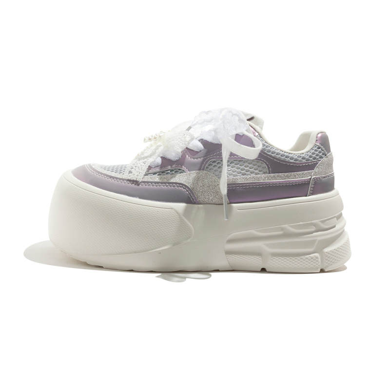 MEAKKEA Balance Lightweight Breathable Low top Skateboard Shoes Women's