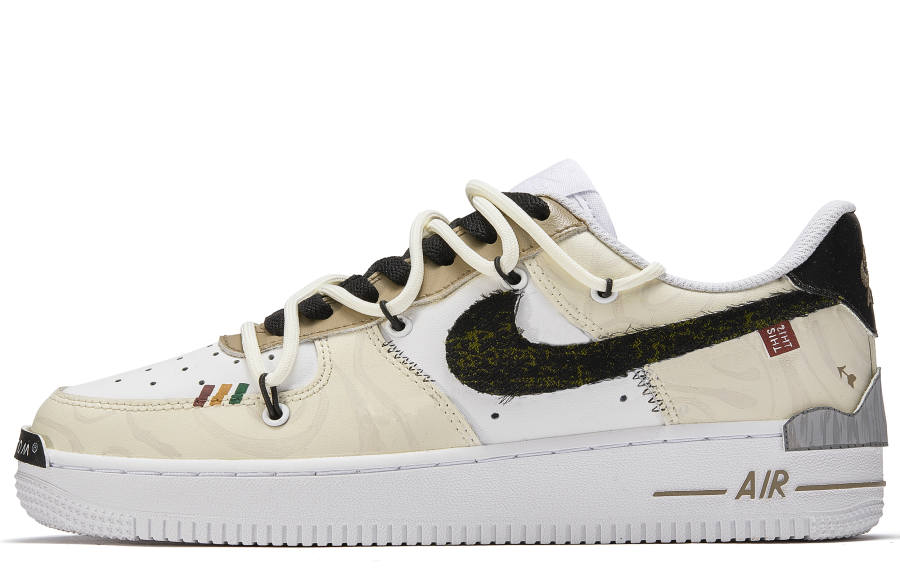 Nike Nike Air Force 1 ADCDAVINCI Custom, Inu Yasha Model Slip Resistant Quick Dry Abrasion Resistant Balance