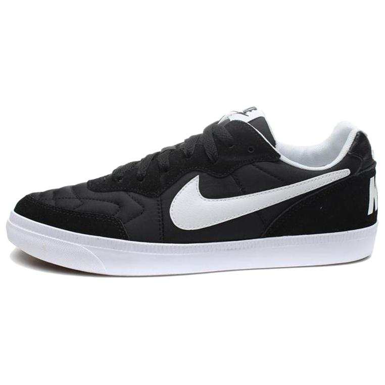 Nike Nike Tiempo Trainer Fabric Low top Skateboard Shoes Men's Black