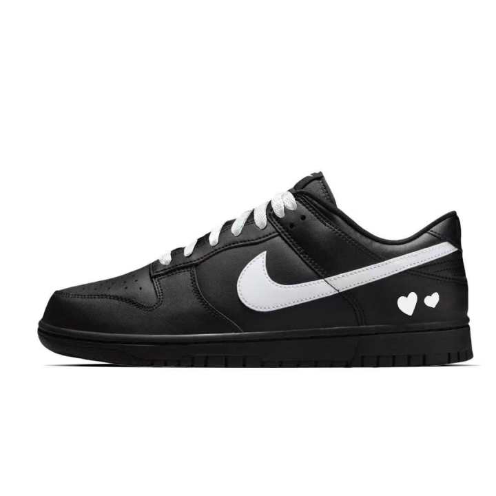 Nike Nike Dunk Low top Skateboard Shoes Unisex Black White