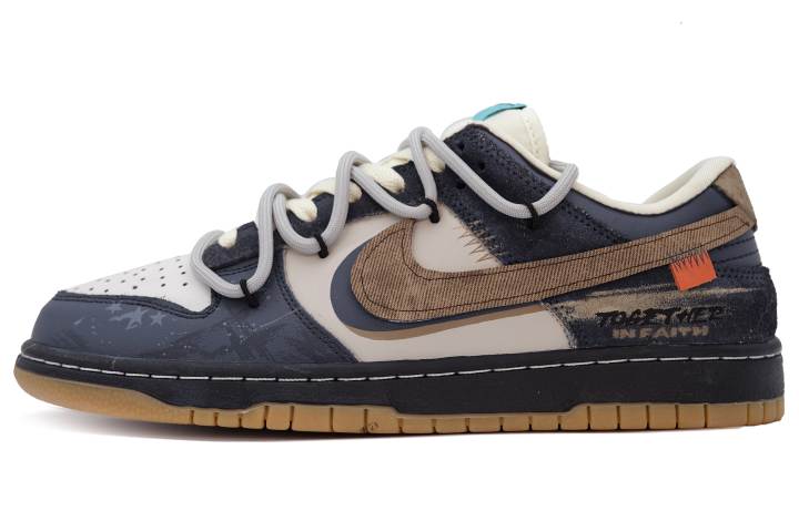 Nike Nike Dunk Low top Skateboard Shoes Unisex Brown