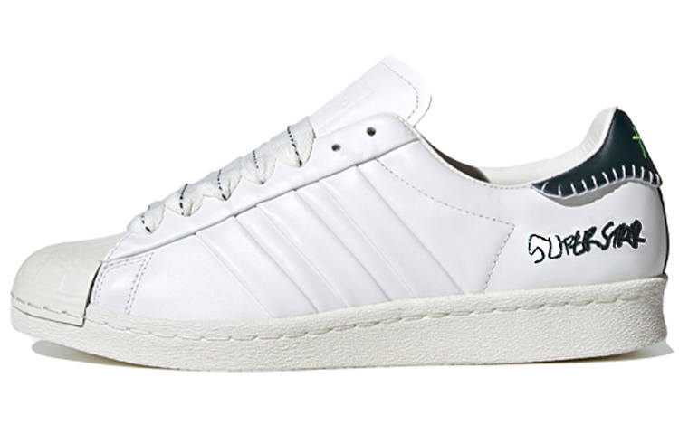 Adidas Originals Jonah Hill x Adidas Originals Superstar Low top Skateboard Shoes Unisex White Black