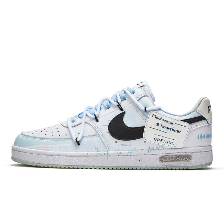 Nike Nike Court Vision 1 Skateboard Shoes Men's Low Top Blue