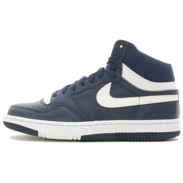 Nike Nike Slip Resistant Abrasion Resistant High top Skateboard Shoes Men's Dark Blue