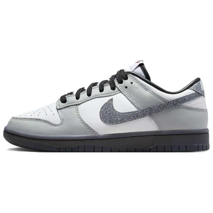 Nike Nike Dunk Low Lx Glitter Swoosh White Light Smoke Grey Women's