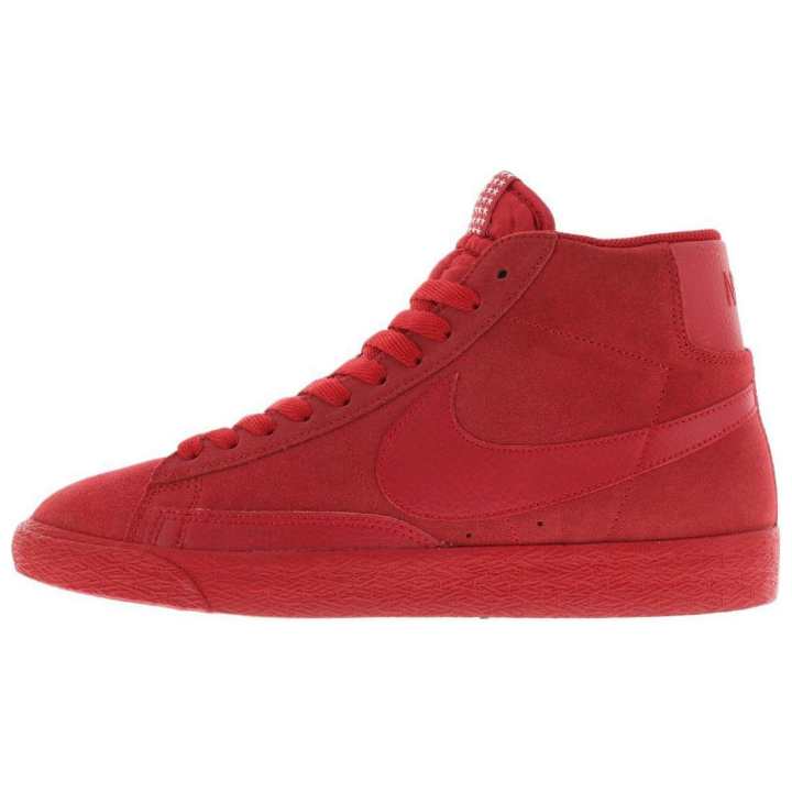 Nike Nike Blazer Mid Slip Resistant Abrasion Resistant Mid top Skateboard Shoes Unisex Red