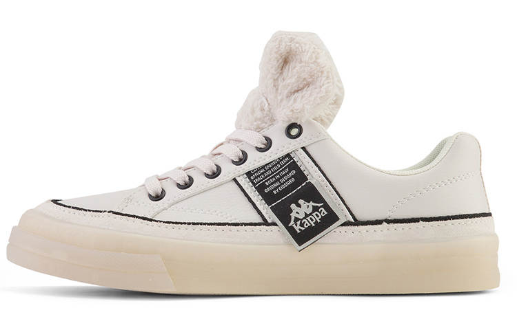 Kappa Comfortable Low top Skateboard Shoes Women's Moon Gray Black
