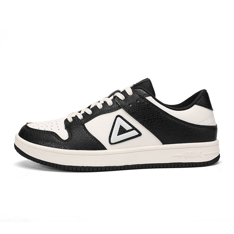 PEAK PEAK Skateboard Shoes Men's Low Top Black