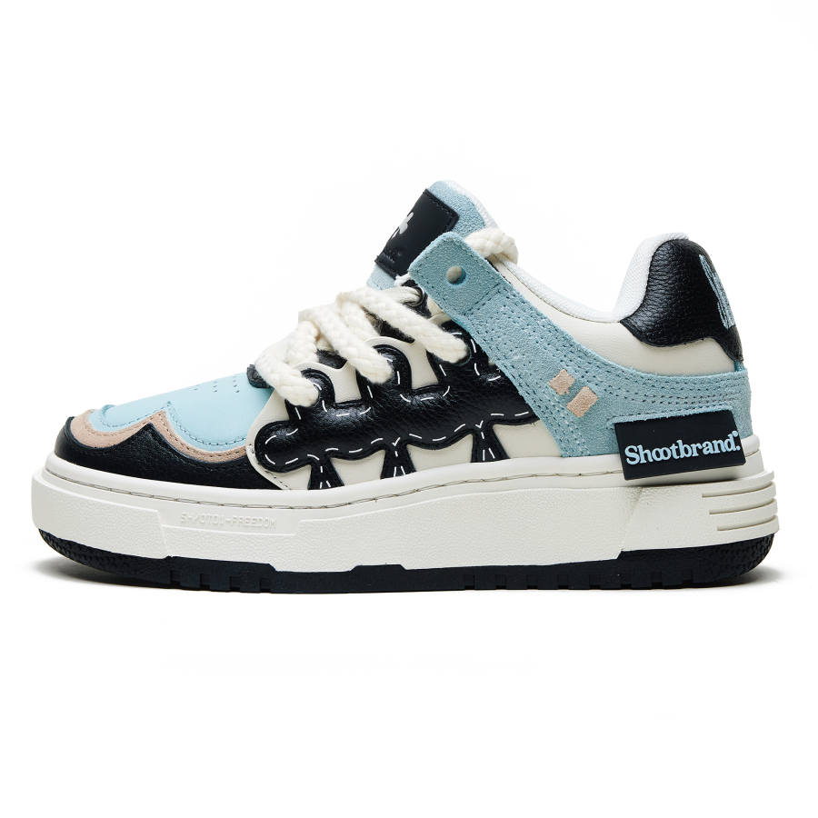 SHOOT BRAND Low top Skateboard Shoes Unisex Blue