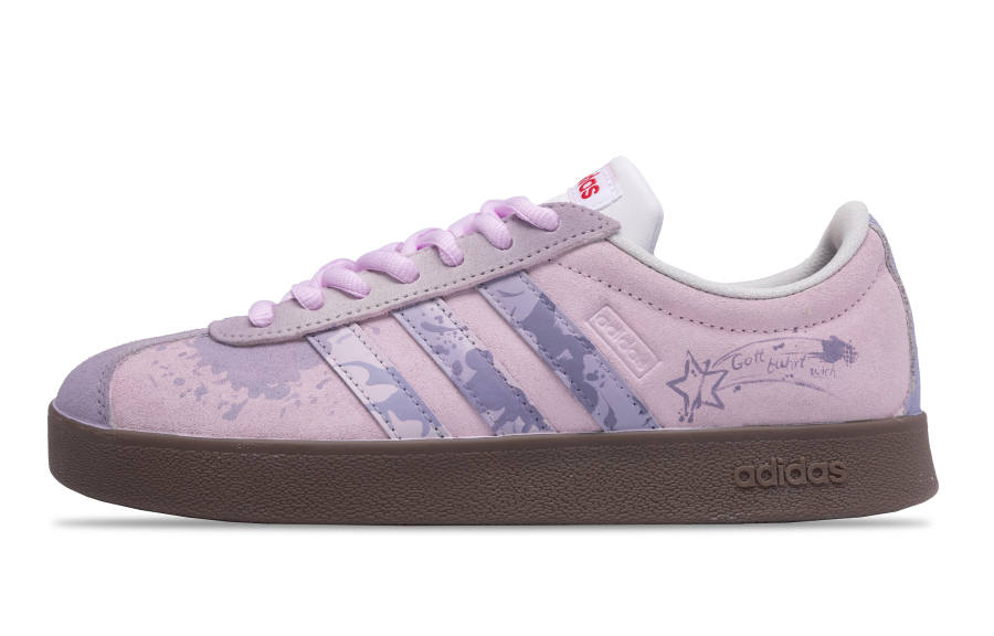 Adidas Neo VL Court Lifestyle Skateboard Shoes Women's Low Top White/Purple
