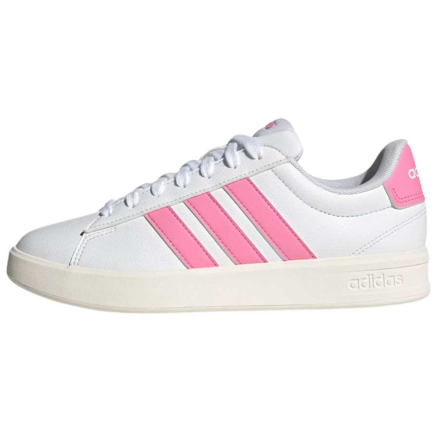 Adidas Adidas GRAND COURT 3.0 Support Skateboard Shoes Women's White Deep Pink