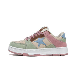 OVERLUCK Lightweight Breathable Lightweight And Breathable Low top Skateboard Shoes Women's Rainbow