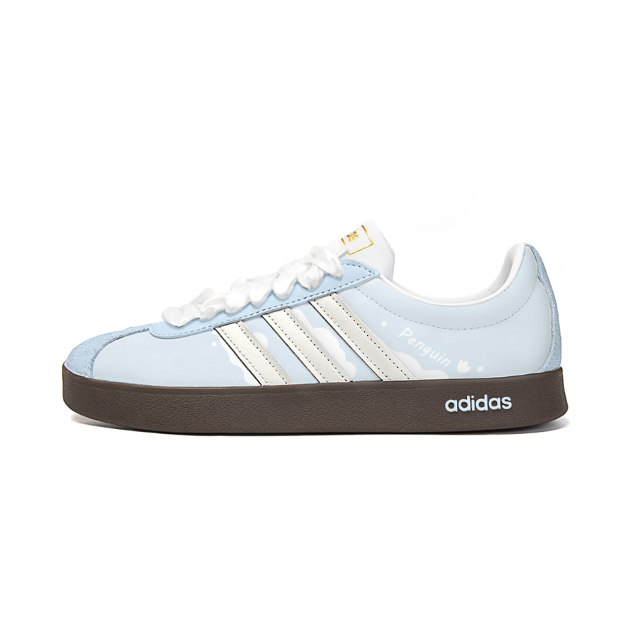 Adidas Adidas VL COURT 2.0 Glass Sea Slip Resistant Cushioning Abrasion Resistant Slip Resistant Cushioning Abrasion Resistant