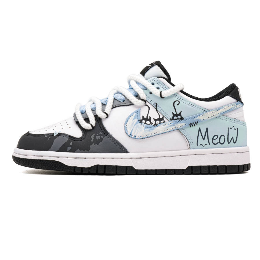 Nike Nike Dunk 3 Pack Kitten Cushioning, Wear Resistant Low top Skateboard Shoes Unisex