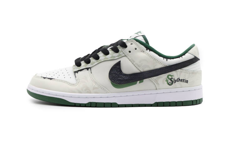 Nike Nike Dunk Emerald Scale Snake Shadow Leather Low top Skateboard Shoes Unisex Green
